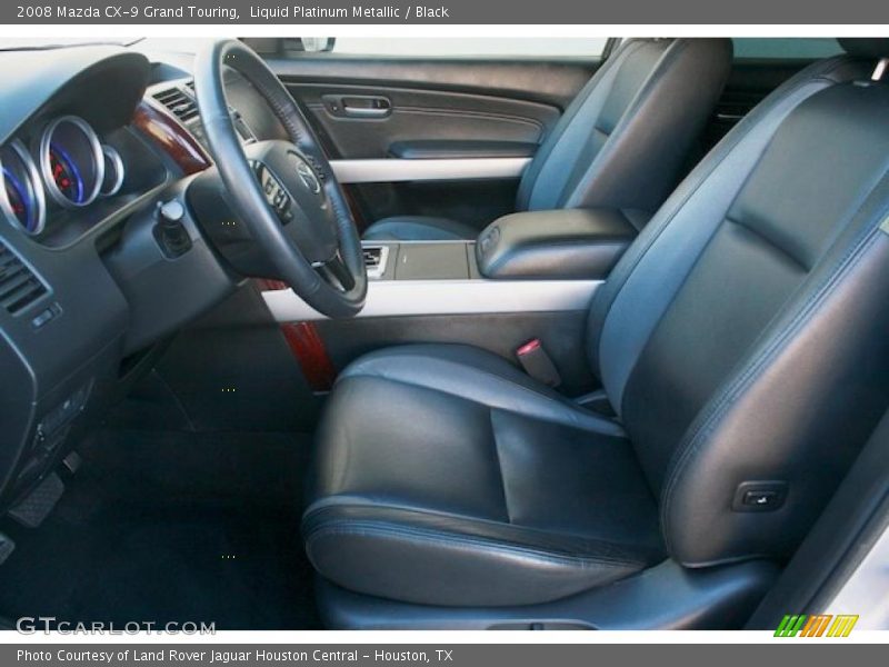 Liquid Platinum Metallic / Black 2008 Mazda CX-9 Grand Touring