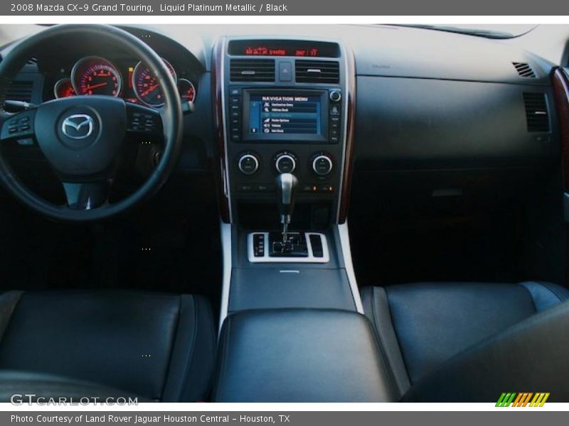 Liquid Platinum Metallic / Black 2008 Mazda CX-9 Grand Touring