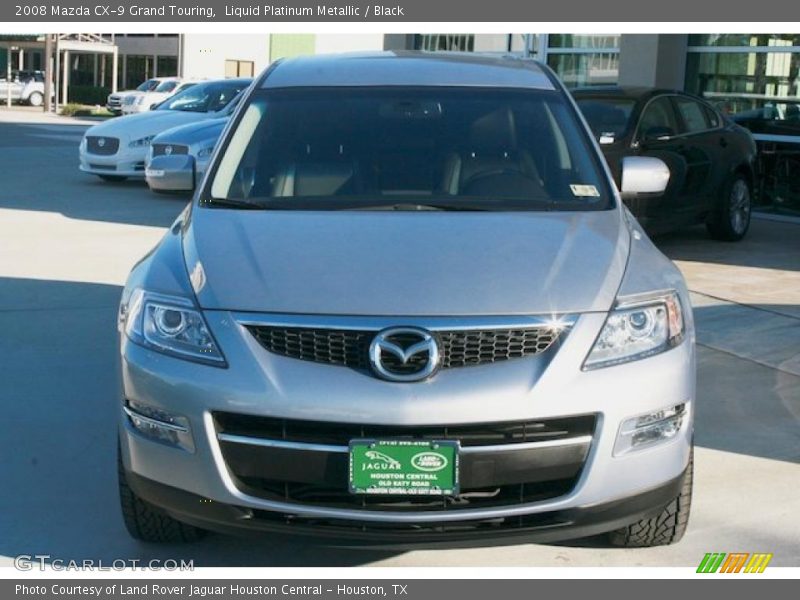 Liquid Platinum Metallic / Black 2008 Mazda CX-9 Grand Touring