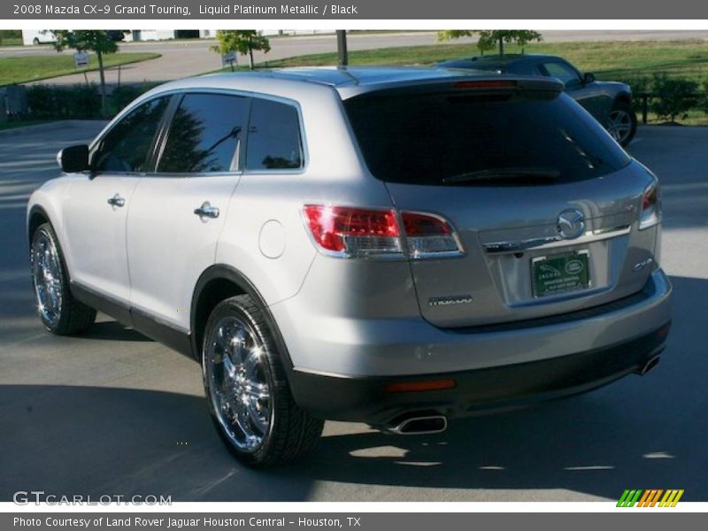 Liquid Platinum Metallic / Black 2008 Mazda CX-9 Grand Touring