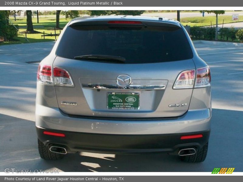 Liquid Platinum Metallic / Black 2008 Mazda CX-9 Grand Touring