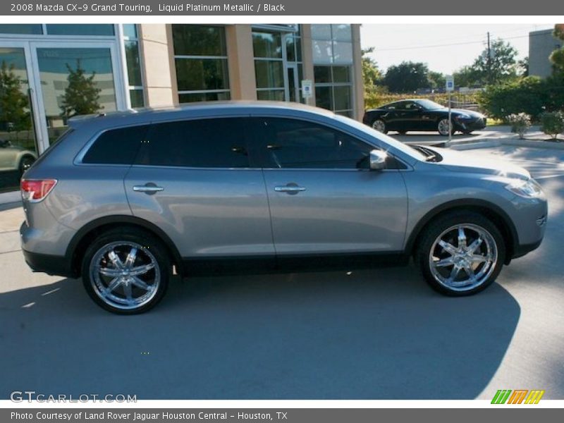 Liquid Platinum Metallic / Black 2008 Mazda CX-9 Grand Touring