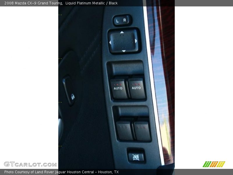 Liquid Platinum Metallic / Black 2008 Mazda CX-9 Grand Touring