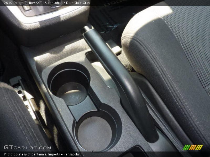 Stone White / Dark Slate Gray 2010 Dodge Caliber SXT