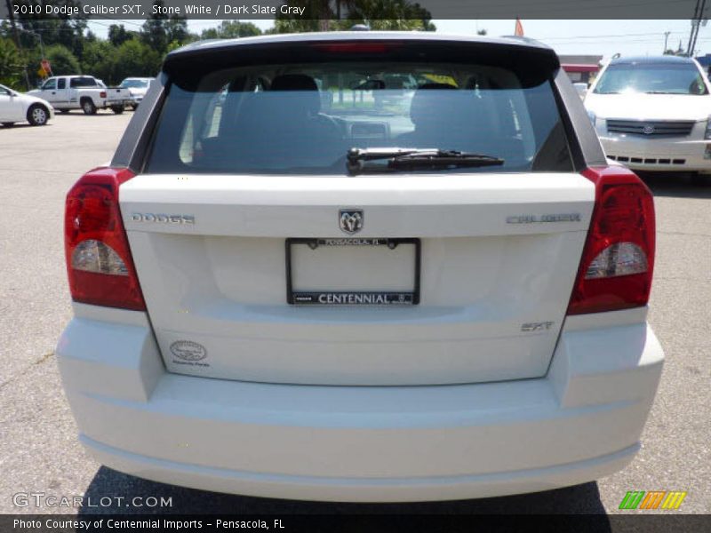 Stone White / Dark Slate Gray 2010 Dodge Caliber SXT