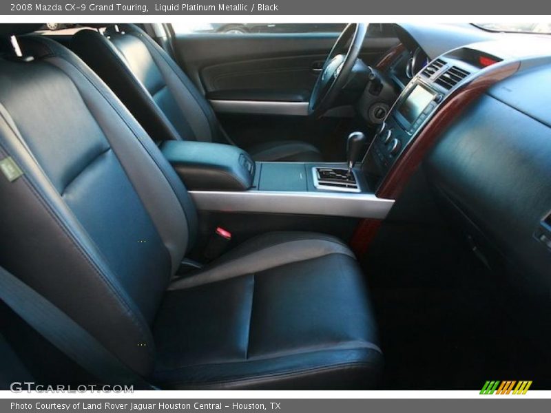Liquid Platinum Metallic / Black 2008 Mazda CX-9 Grand Touring