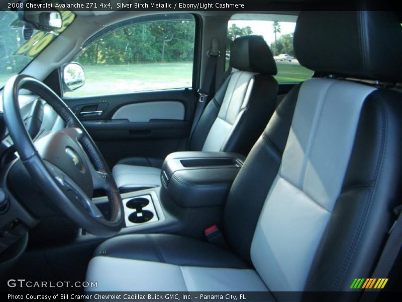 Silver Birch Metallic / Ebony/Light Cashmere 2008 Chevrolet Avalanche Z71 4x4