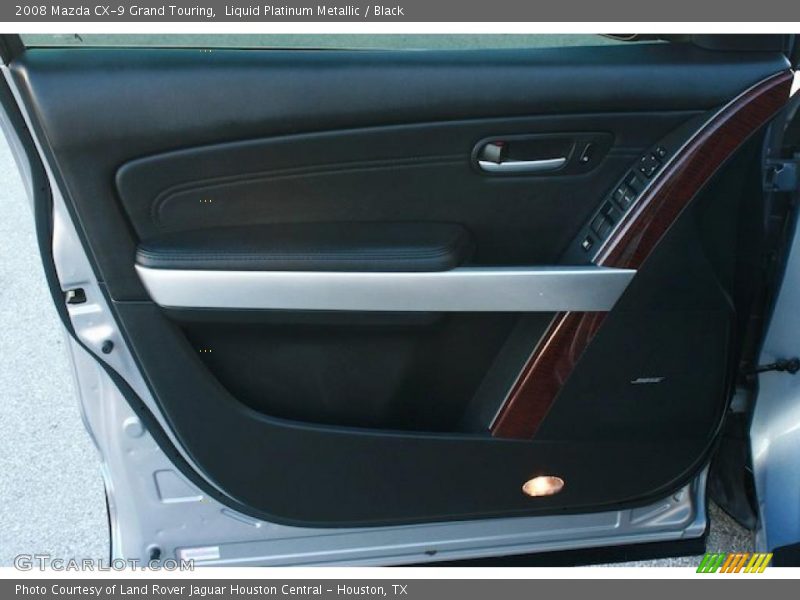 Liquid Platinum Metallic / Black 2008 Mazda CX-9 Grand Touring