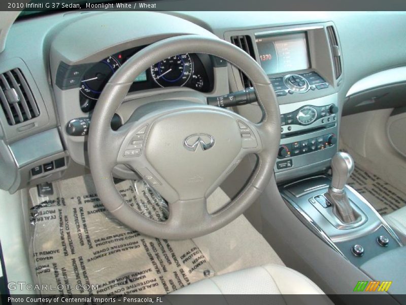  2010 G 37 Sedan Wheat Interior