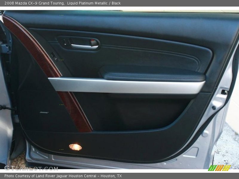 Liquid Platinum Metallic / Black 2008 Mazda CX-9 Grand Touring