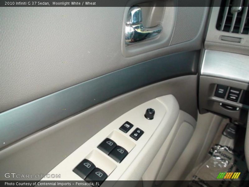 Moonlight White / Wheat 2010 Infiniti G 37 Sedan