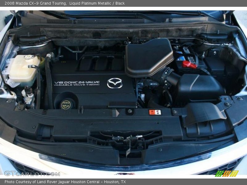 Liquid Platinum Metallic / Black 2008 Mazda CX-9 Grand Touring