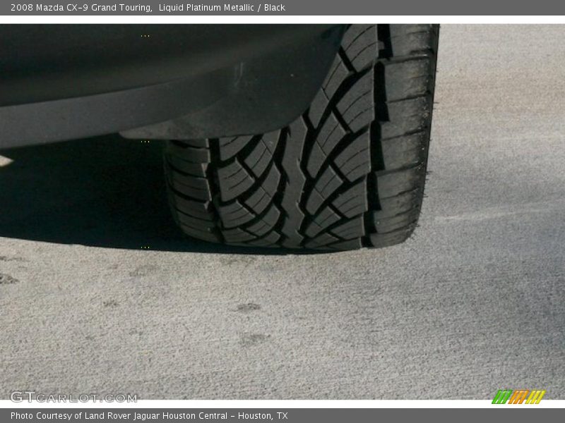 Liquid Platinum Metallic / Black 2008 Mazda CX-9 Grand Touring