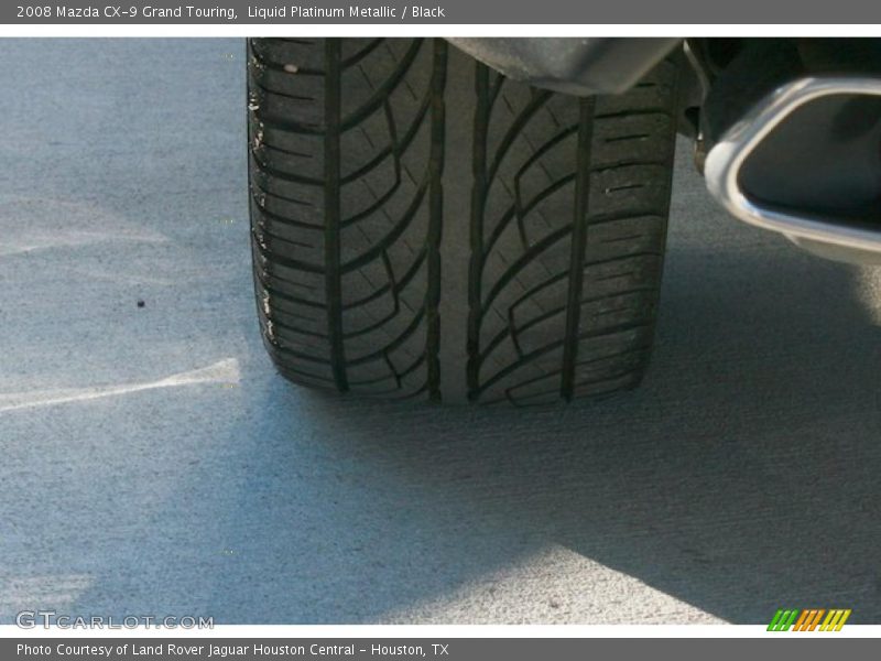 Liquid Platinum Metallic / Black 2008 Mazda CX-9 Grand Touring
