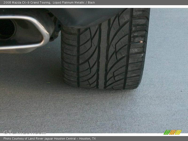 Liquid Platinum Metallic / Black 2008 Mazda CX-9 Grand Touring