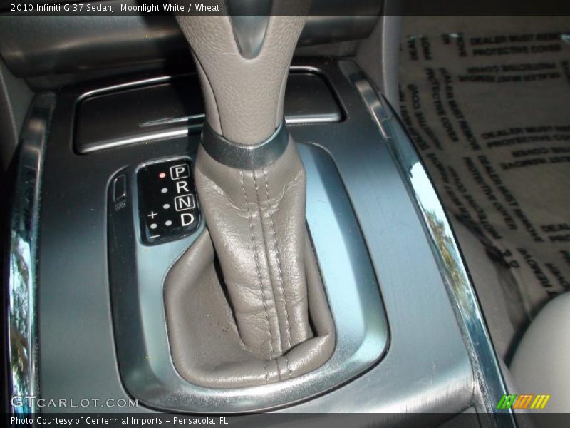 Moonlight White / Wheat 2010 Infiniti G 37 Sedan
