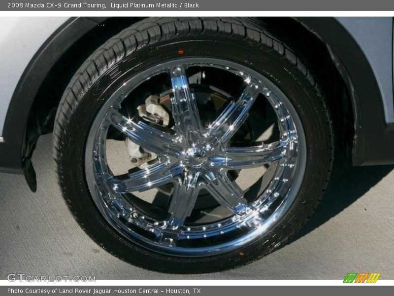 Liquid Platinum Metallic / Black 2008 Mazda CX-9 Grand Touring