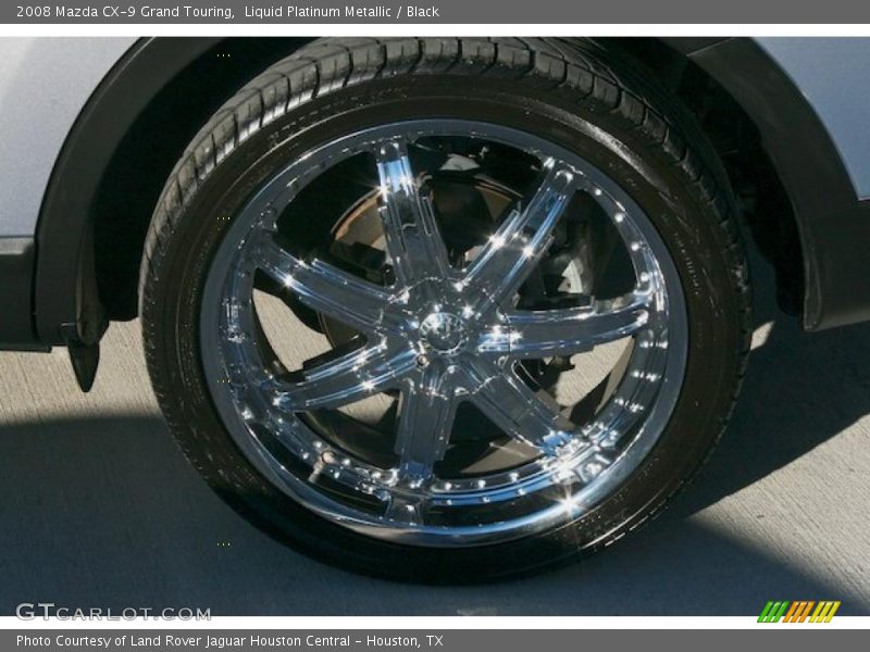 Liquid Platinum Metallic / Black 2008 Mazda CX-9 Grand Touring