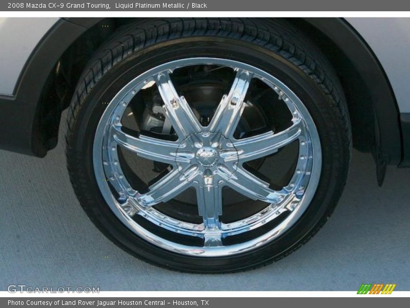 Liquid Platinum Metallic / Black 2008 Mazda CX-9 Grand Touring