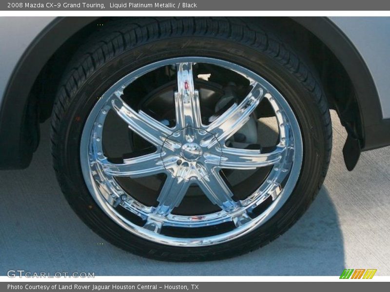 Liquid Platinum Metallic / Black 2008 Mazda CX-9 Grand Touring