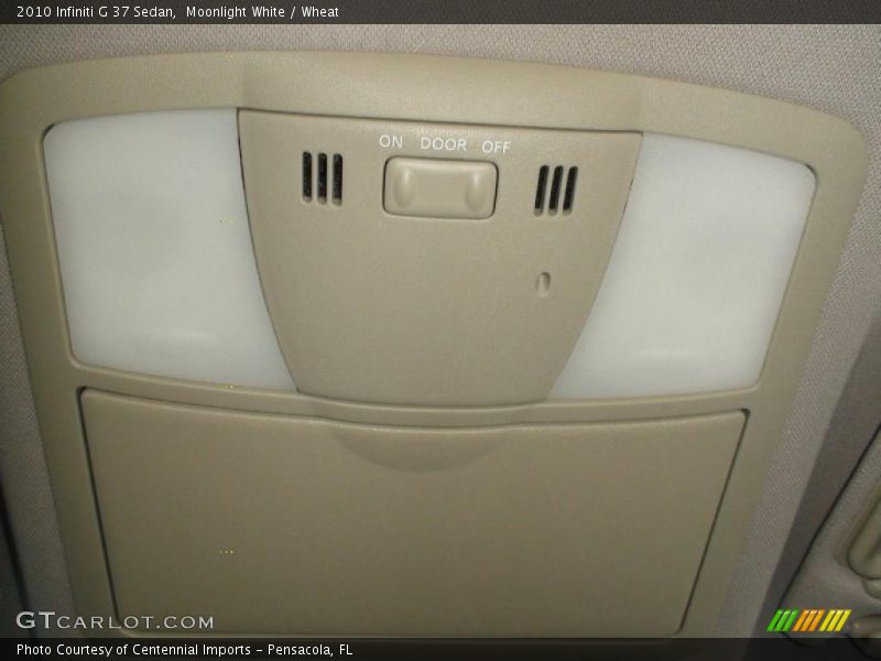 Moonlight White / Wheat 2010 Infiniti G 37 Sedan