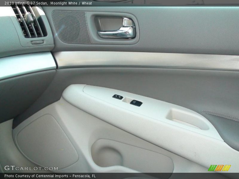 Moonlight White / Wheat 2010 Infiniti G 37 Sedan