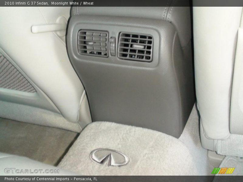 Moonlight White / Wheat 2010 Infiniti G 37 Sedan