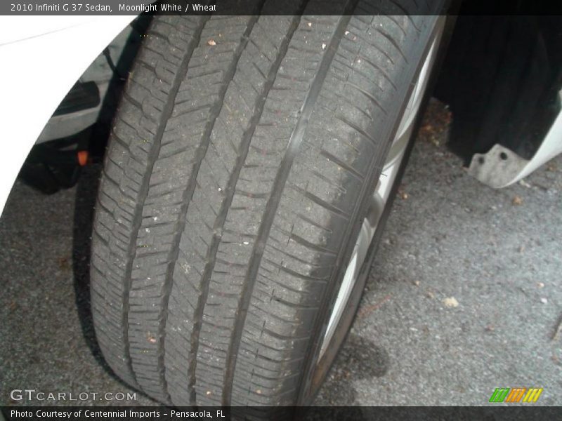 Moonlight White / Wheat 2010 Infiniti G 37 Sedan