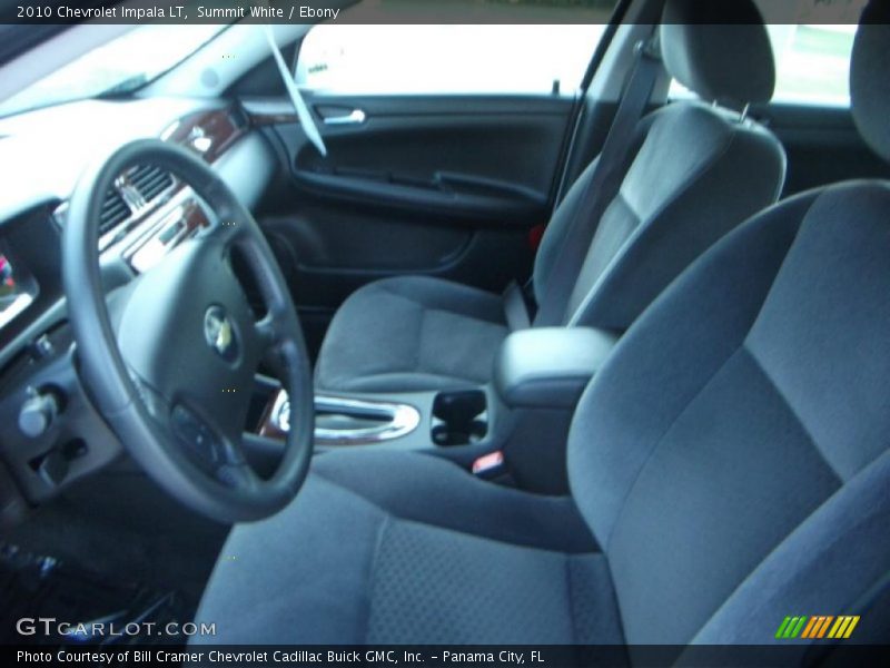 Summit White / Ebony 2010 Chevrolet Impala LT