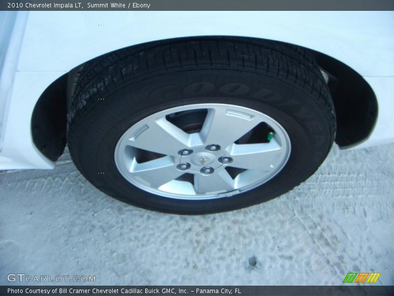 Summit White / Ebony 2010 Chevrolet Impala LT