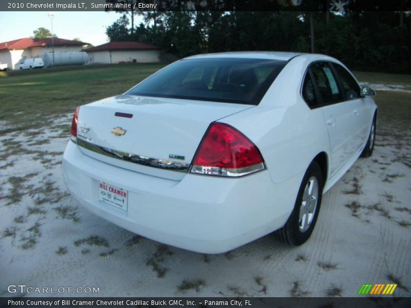 Summit White / Ebony 2010 Chevrolet Impala LT
