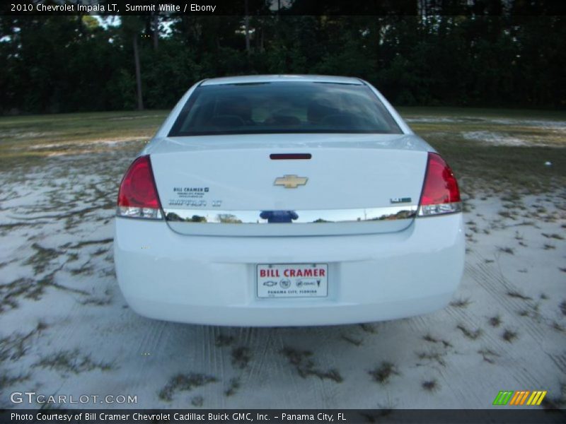 Summit White / Ebony 2010 Chevrolet Impala LT