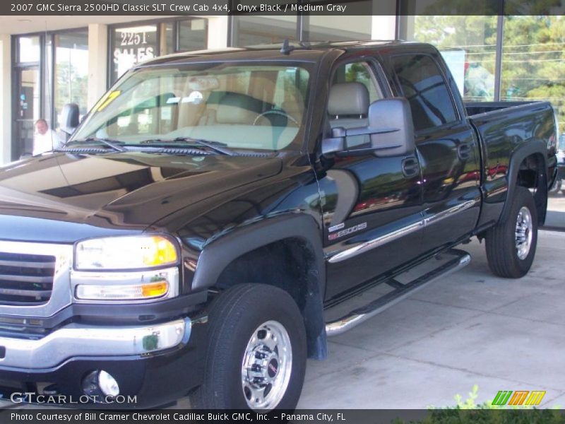 Onyx Black / Medium Gray 2007 GMC Sierra 2500HD Classic SLT Crew Cab 4x4