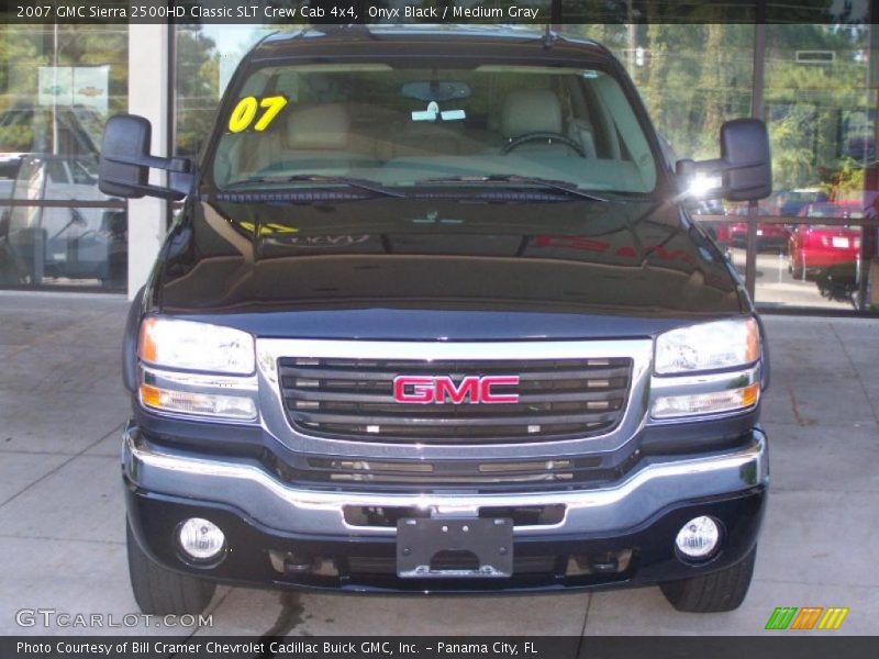 Onyx Black / Medium Gray 2007 GMC Sierra 2500HD Classic SLT Crew Cab 4x4