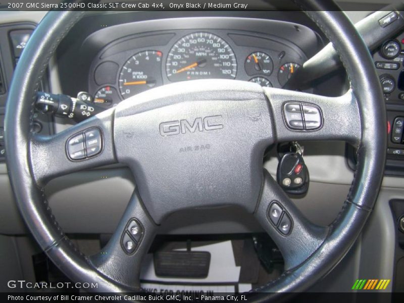 Onyx Black / Medium Gray 2007 GMC Sierra 2500HD Classic SLT Crew Cab 4x4