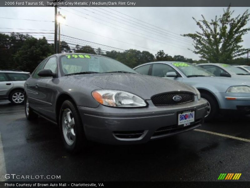 Tungsten Grey Metallic / Medium/Dark Flint Grey 2006 Ford Taurus SE