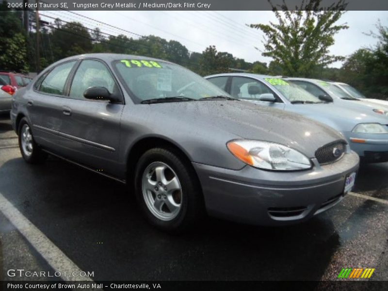 Tungsten Grey Metallic / Medium/Dark Flint Grey 2006 Ford Taurus SE