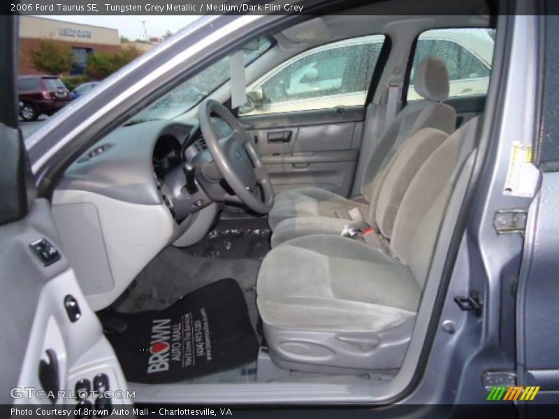 Tungsten Grey Metallic / Medium/Dark Flint Grey 2006 Ford Taurus SE