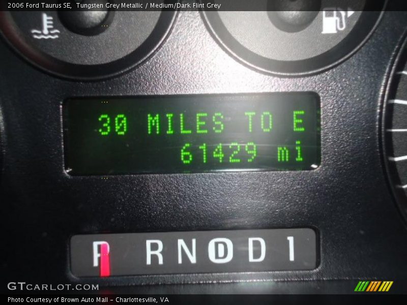 Tungsten Grey Metallic / Medium/Dark Flint Grey 2006 Ford Taurus SE