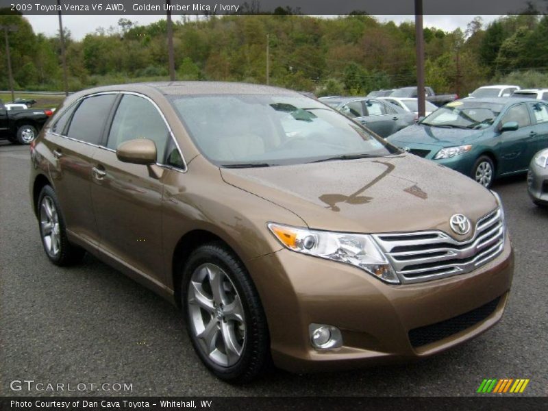 Golden Umber Mica / Ivory 2009 Toyota Venza V6 AWD