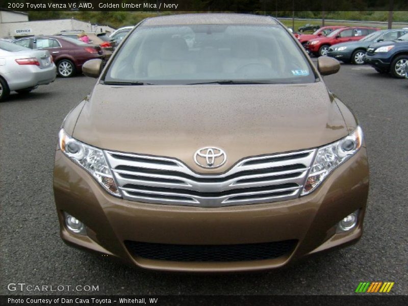 Golden Umber Mica / Ivory 2009 Toyota Venza V6 AWD