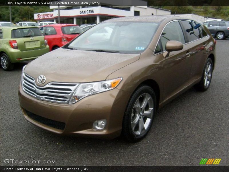 Golden Umber Mica / Ivory 2009 Toyota Venza V6 AWD