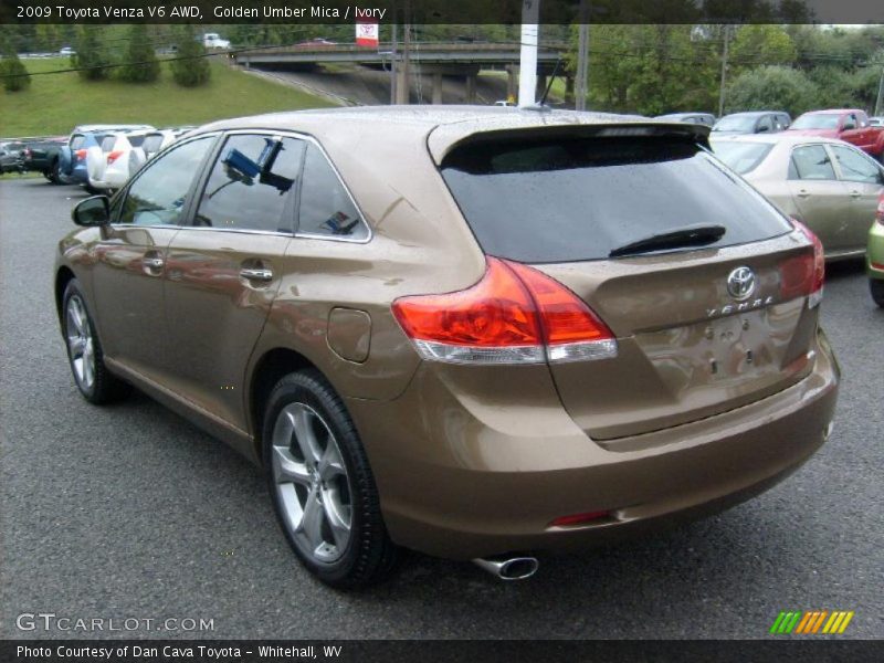 Golden Umber Mica / Ivory 2009 Toyota Venza V6 AWD