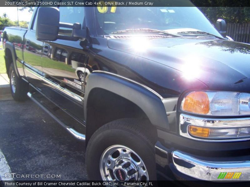 Onyx Black / Medium Gray 2007 GMC Sierra 2500HD Classic SLT Crew Cab 4x4