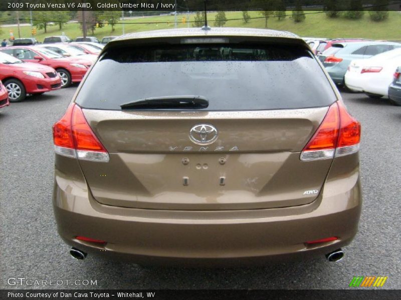 Golden Umber Mica / Ivory 2009 Toyota Venza V6 AWD