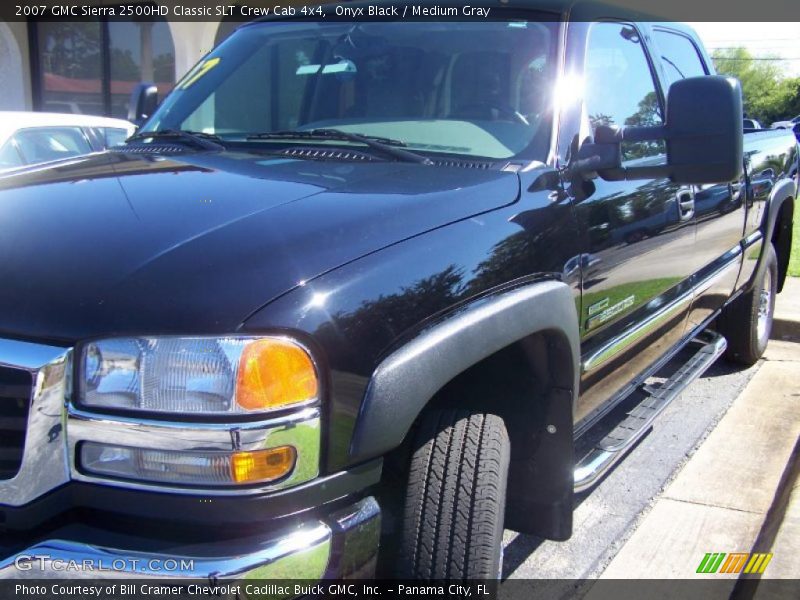 Onyx Black / Medium Gray 2007 GMC Sierra 2500HD Classic SLT Crew Cab 4x4