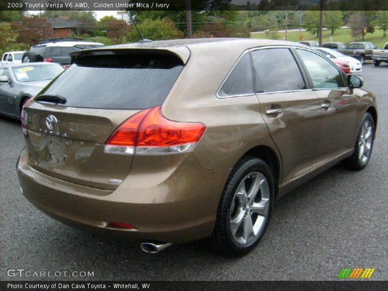 Golden Umber Mica / Ivory 2009 Toyota Venza V6 AWD