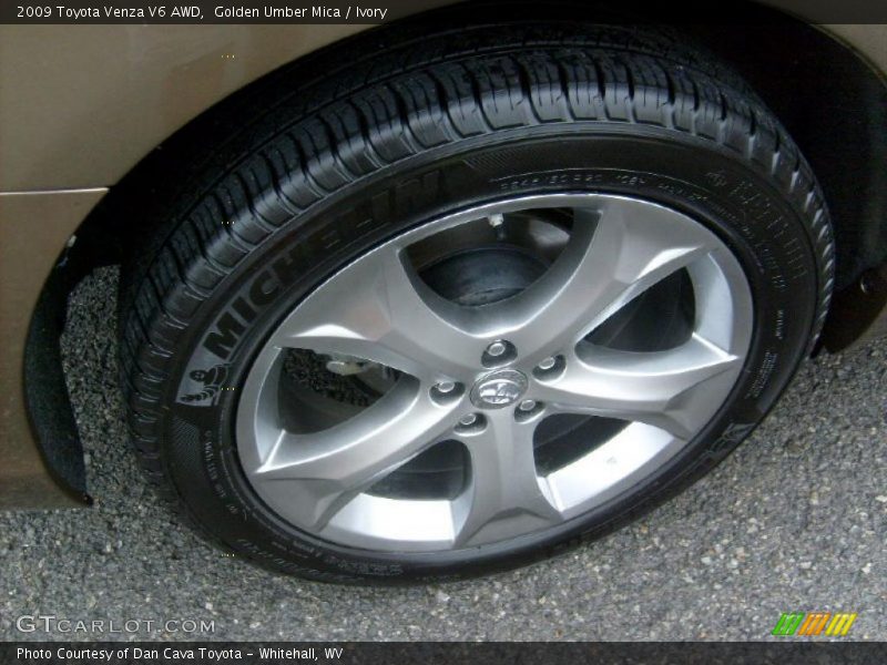 Golden Umber Mica / Ivory 2009 Toyota Venza V6 AWD