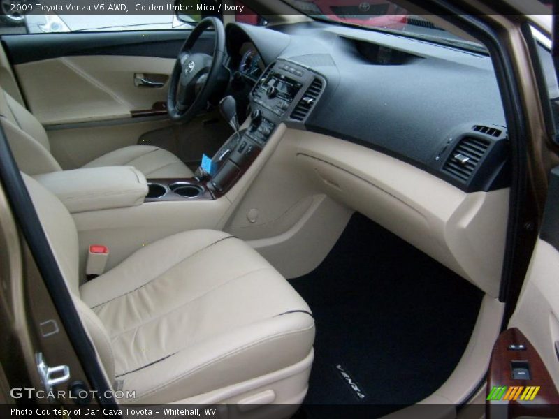 Golden Umber Mica / Ivory 2009 Toyota Venza V6 AWD