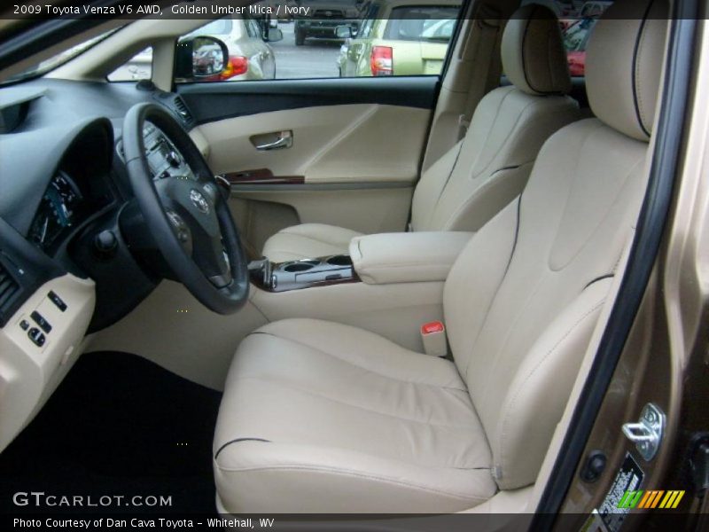 Golden Umber Mica / Ivory 2009 Toyota Venza V6 AWD